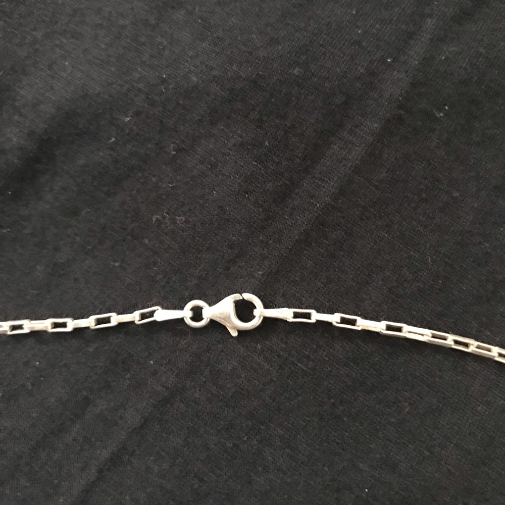 Sterling Silver Key Necklace - Picture 4 of 4